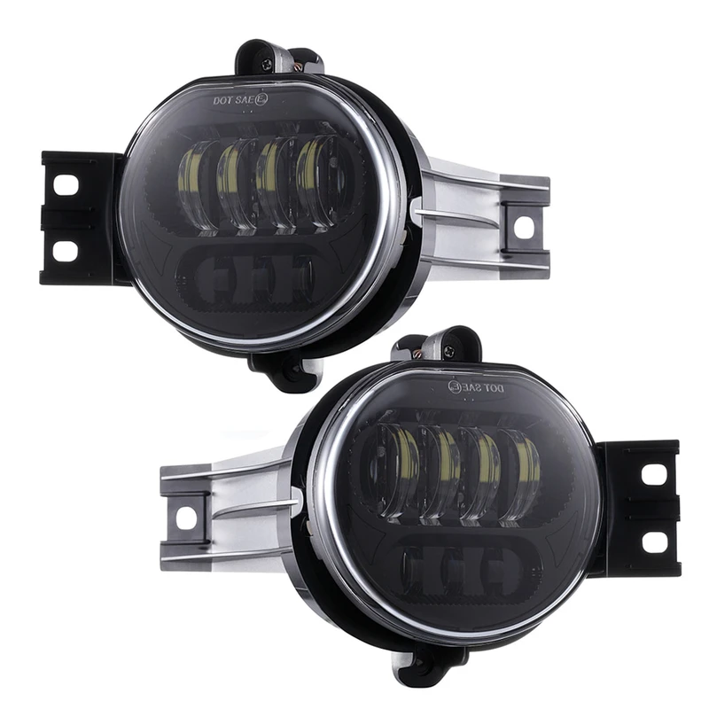 Для Dodge Ram 2002-2008 светодиодный противотуманные хромированные фары/черный 12 в 30 Вт
