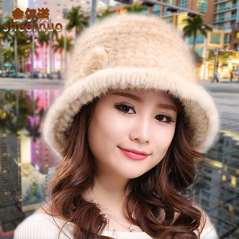 Новая меховая шапка ermine женская зимняя Флисовая теплая универсальная из меха