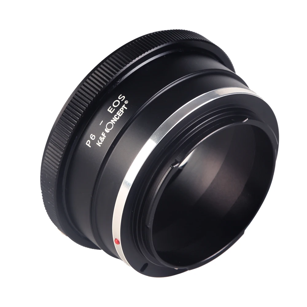 K & F CONCEPT кольцо адаптер для объектива Pentacon 6 Kiev 60 подходит Canon EOS камеры EF крепления