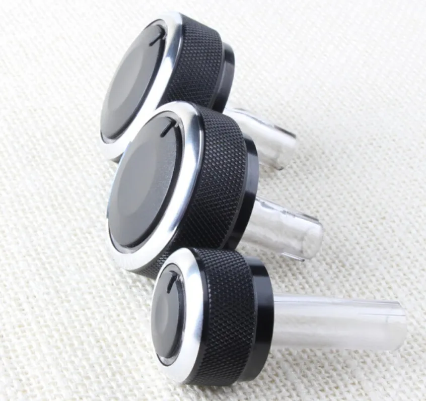 Бесплатная доставка алюминиевый сплав регулятор кондиционера AC Ручка для volkswagen