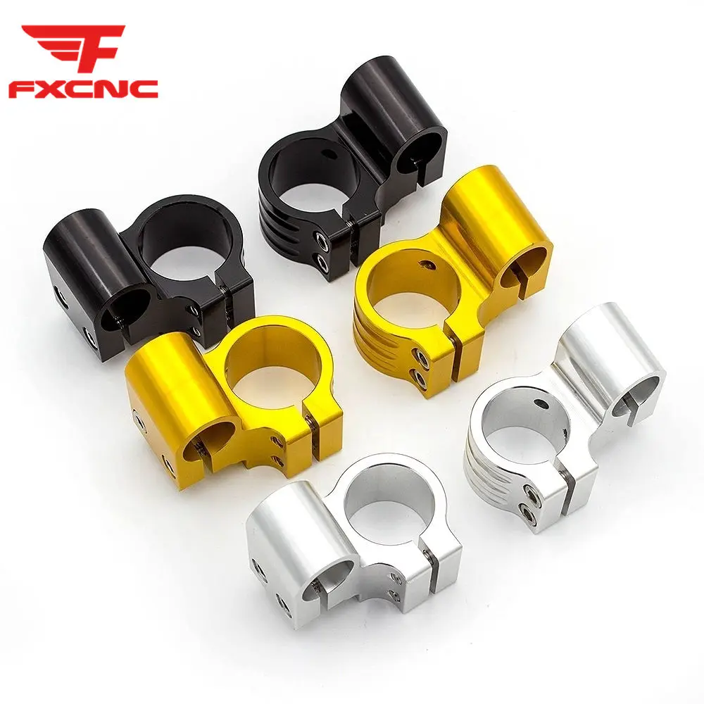 

31 33 35 36 37 41 43 45 46 47 48 50 51 52 53mm 7/8" Universal CNC Motorcycle 1" Rised Handlebar Handle Bar Clip On Heads Clamps