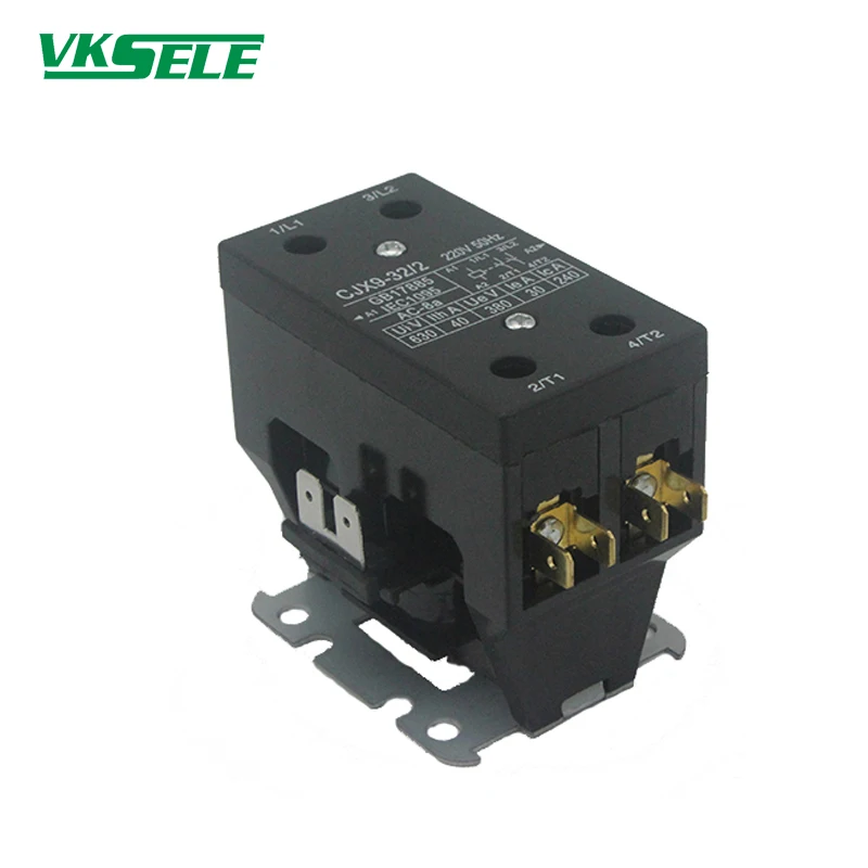 CJX9 30A Американская классификация проводов 2р 30/2 24V до 240V AC кондиционер магнитный