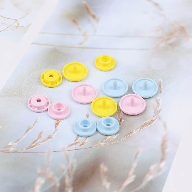 20 шт. милые круглые пластиковые кнопки-застежки для стеганого покрывала простыни