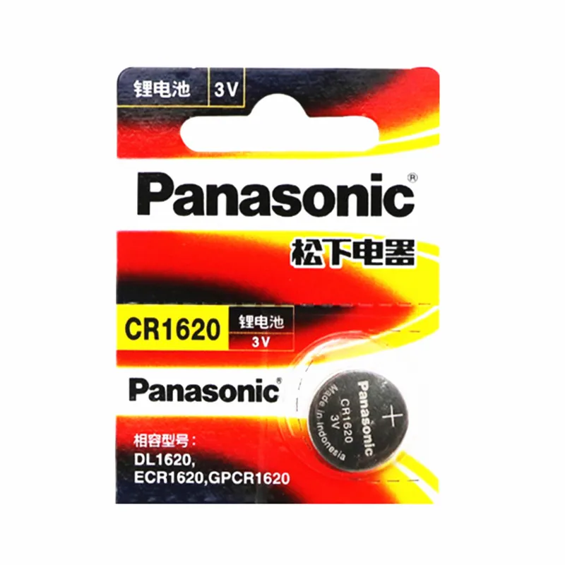 Литиевая батарея PANASONIC CR1620 CR 100% 3 в для часов калькуляторов пультов