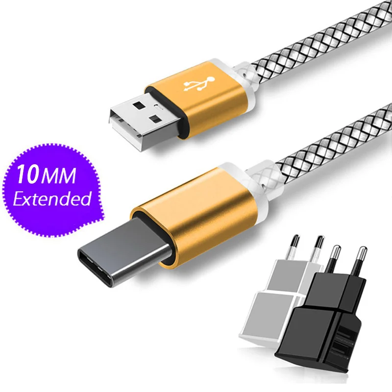 10 мм usb type C зарядный кабель длинный Соединительный шнур usb-c для Blackview BV8000 BV9000 Pro Leagoo Ulefone Doogee Usb зарядное устройство кабель