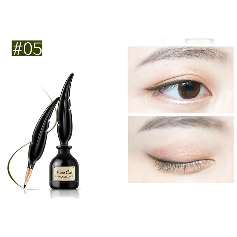 1 шт. Для женщин косметический Красота черный карандаш для глаз