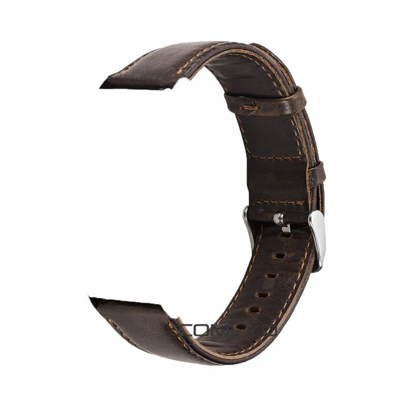 20 мм смарт часы полосы для Xiaomi Huami Amazfit бит Bip Lite кожаный ремешок пятна Браслет замена ремень