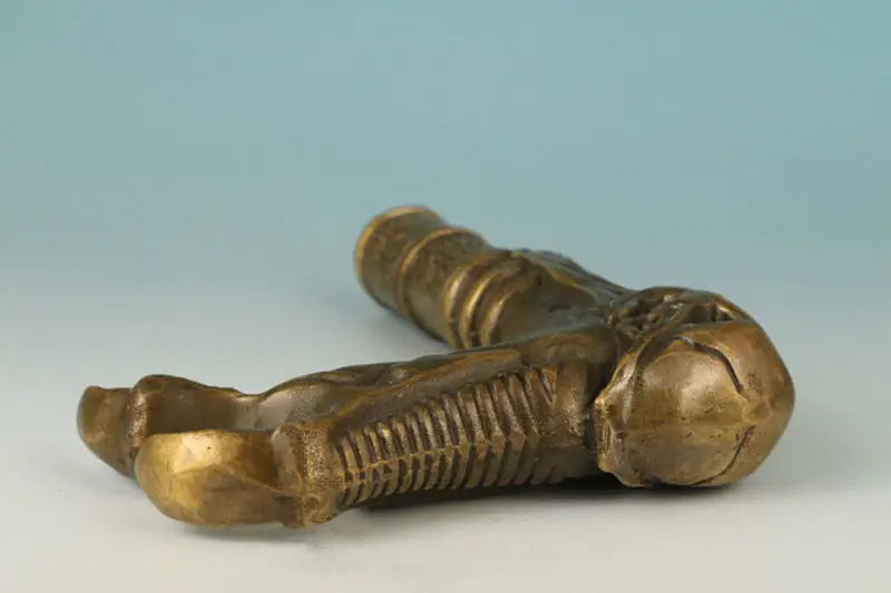 Готическая медная Бронзовая статуя черепа дьявола ручной работы | Дом и сад