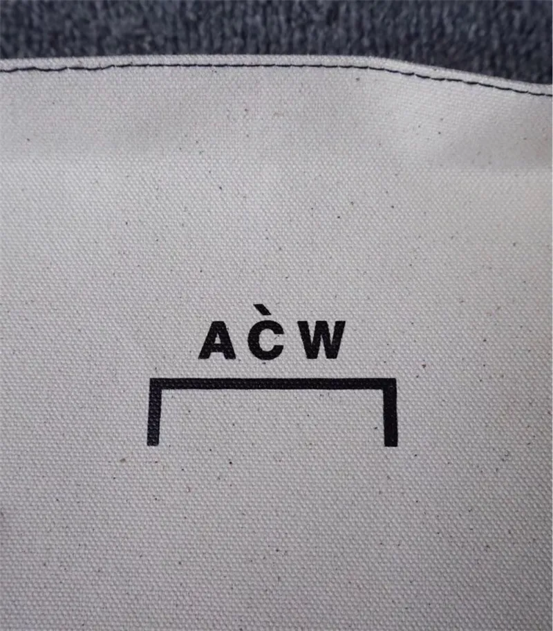 A-COLD-WALL ACW поясная сумка рюкзаки Новое поступление Горячая Мода Хип-Хоп Уличная многофункциональная сумка через плечо нагрудная сумка