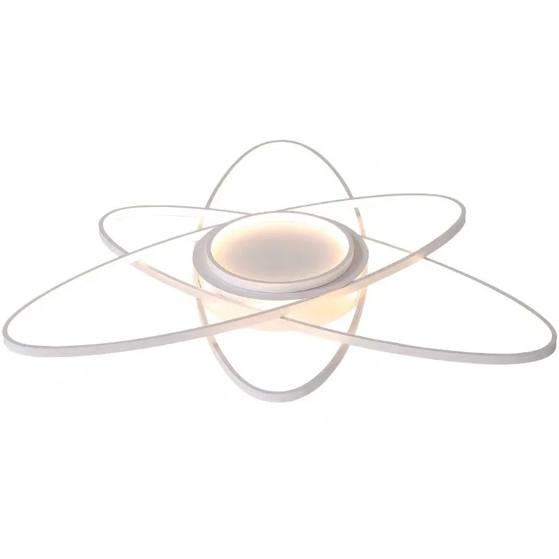 Потолочная люстра для спальни гостиной прихожая круглая современная