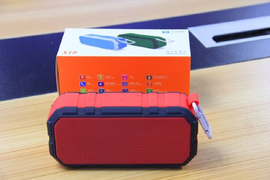 

Миниатюрная Bluetooth-Колонка Finewin с внешним аккумулятором, Беспроводная портативная ударная динамик, Bluetooth-колонка с басами