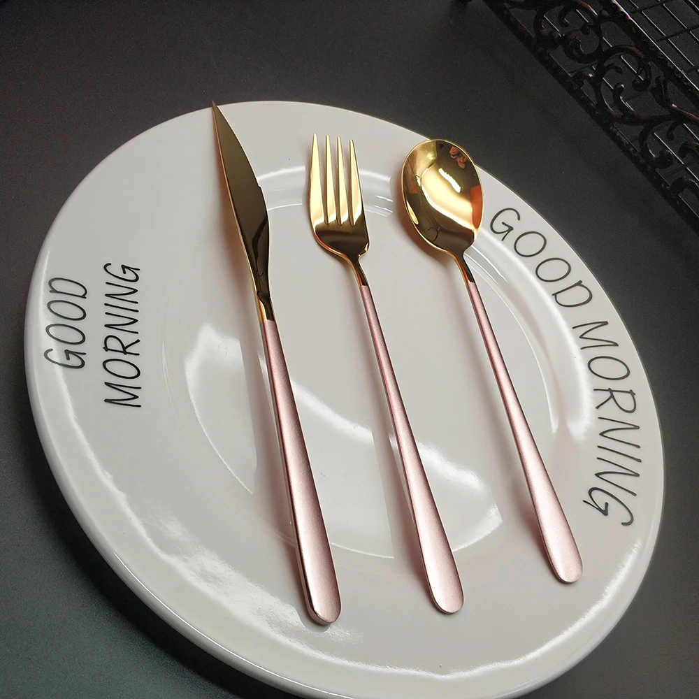 24 шт. столовые приборы из нержавеющей стали|Столовые сервизы| |