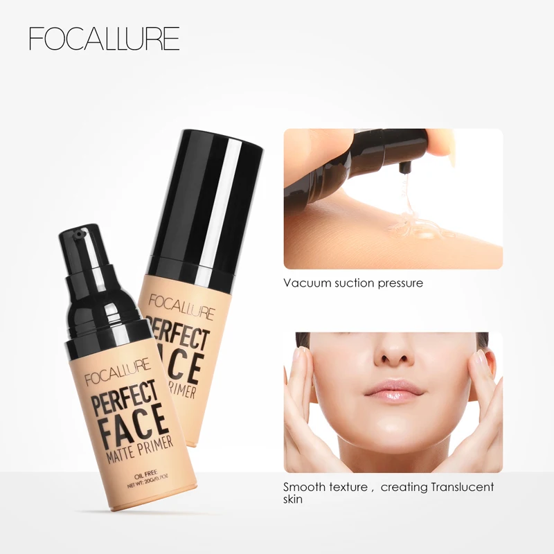 FOCALLURE Face Matt Primer натуральный макияж основа для макияжа лица масло контроль