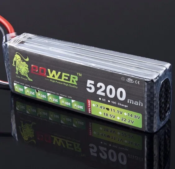 LION POWER 11,1 v 1500mAh 2200mah 2800mah 3000mah 4200mah 5200mah mAh lipo батарея T/XT-60 для RC вертолета/автомобиля/лодки игрушки 3s батарея