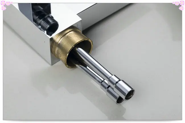 Luxury Brass Mixer Chrome Free Standing Faucet With Hand Shower Floor Mount Bathtub Tap NA5410E40 | Обустройство дома