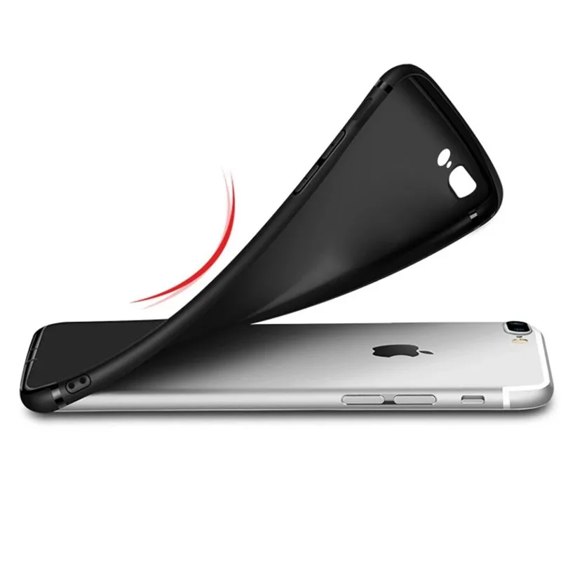 Матовый Силиконовый чехол для iPhone 11 Pro Max XR X XS ультратонкая задняя крышка из ТПУ с