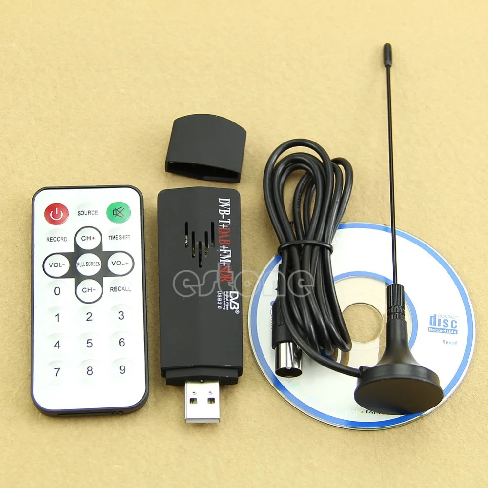 ROHS Цифровой USB TV Stick FM + DAB DVB T RTL2832U R820T Поддержка SDR тюнер приемник|tv stick|usb tv stickdvb-t
