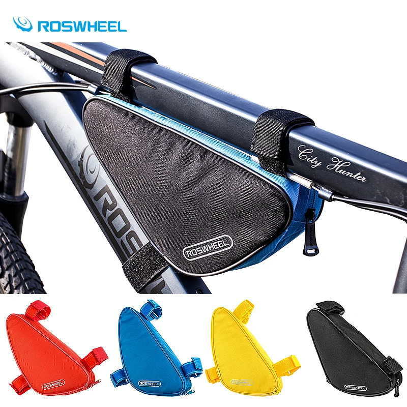 ROSWHEEL Bike Front Frame Top Tube Triangle Saddle Bag Pouch