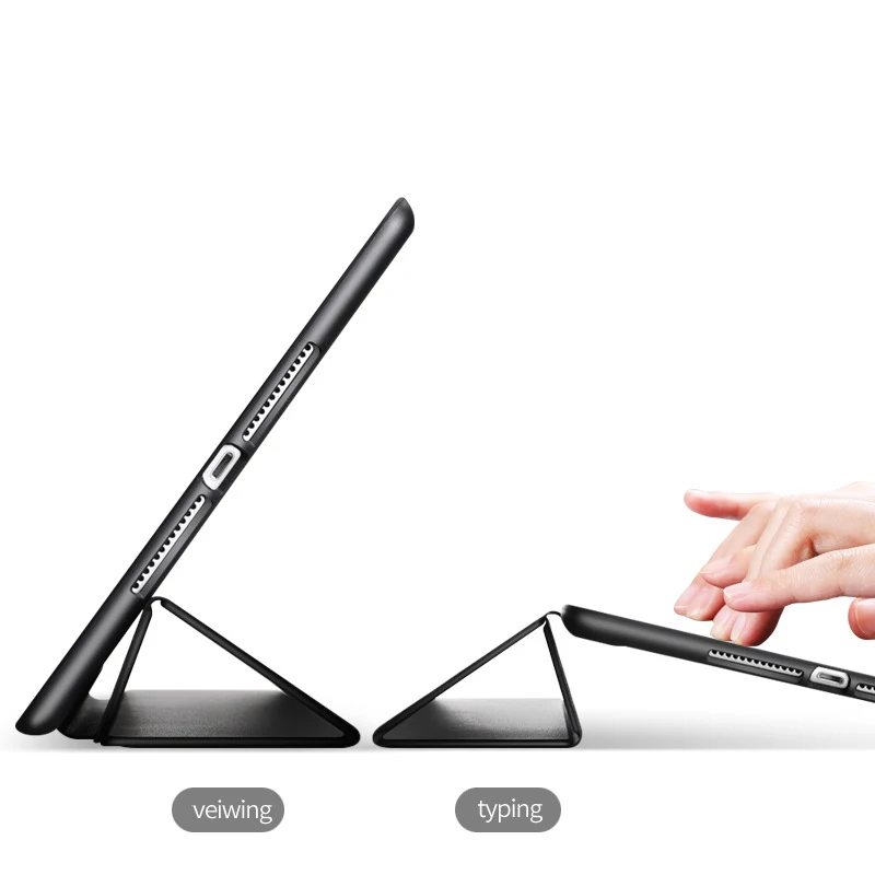 Чехол для iPad mini5 силиконовый мягкий чехол тонкий искусственная кожа умный Mini 5 2019