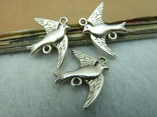 40 шт. 22*18 мм|connector jewelry|jewelry makingbird connectors |