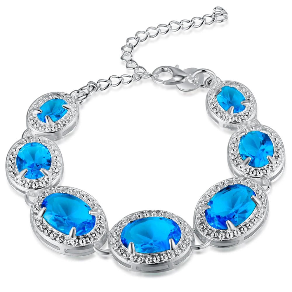 Женский браслет с серебряным покрытием на цепочке|bracelet words|dress furbracelet black |
