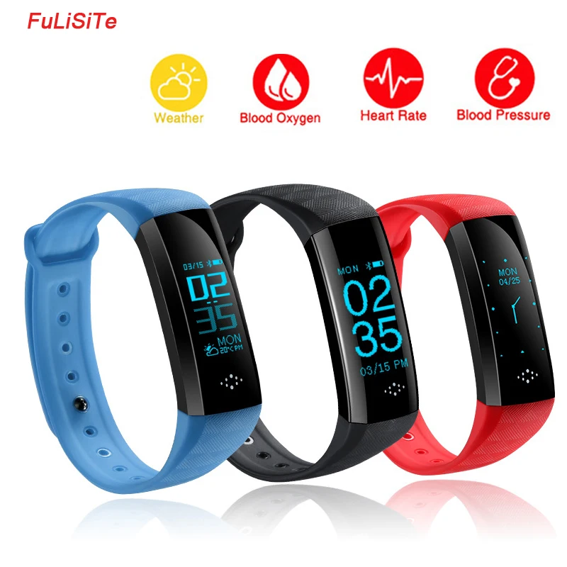 HR M2S лучший фитнес-браслет пульсометр трекер артериального давления Монитор