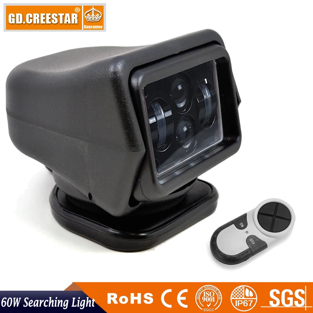 60 Вт 7 &quotдюймовый светодиодный пульт дистанционного управления поисковый