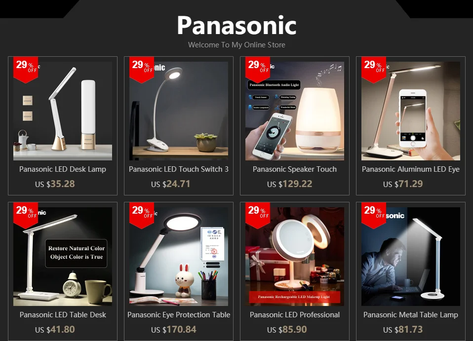 Panasonic светодиодный Профессиональный светильник ed зеркала для макияжа с регулируемым светодиодный светильник с сенсорным экраном зеркала для косметического макияжа настольная лампа