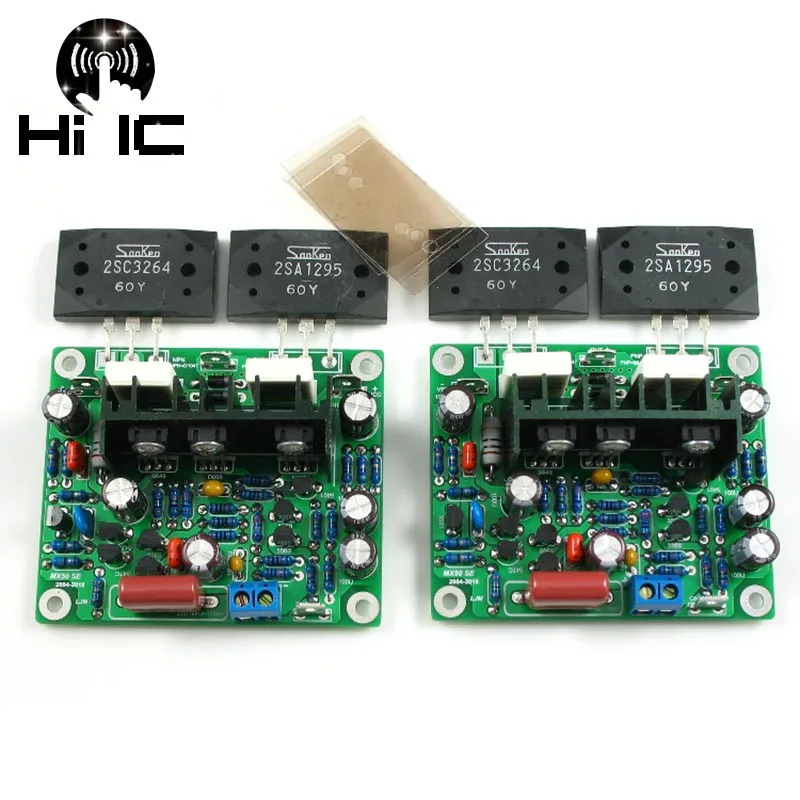 2 шт. LAPT 2SA1295 2SC3264 100 Вт * канала усилитель мощности звука плата комплект Diy/готовый