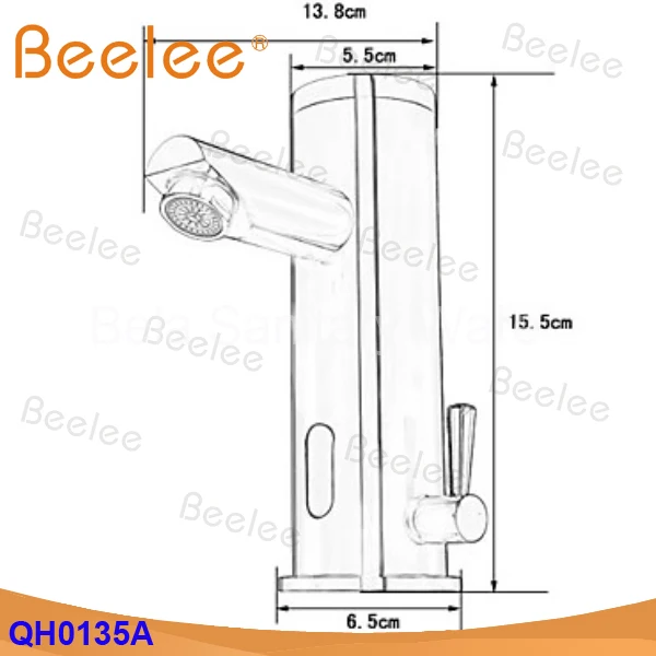 Бесплатная доставка латунный автоматический кран для горячей и холодной воды