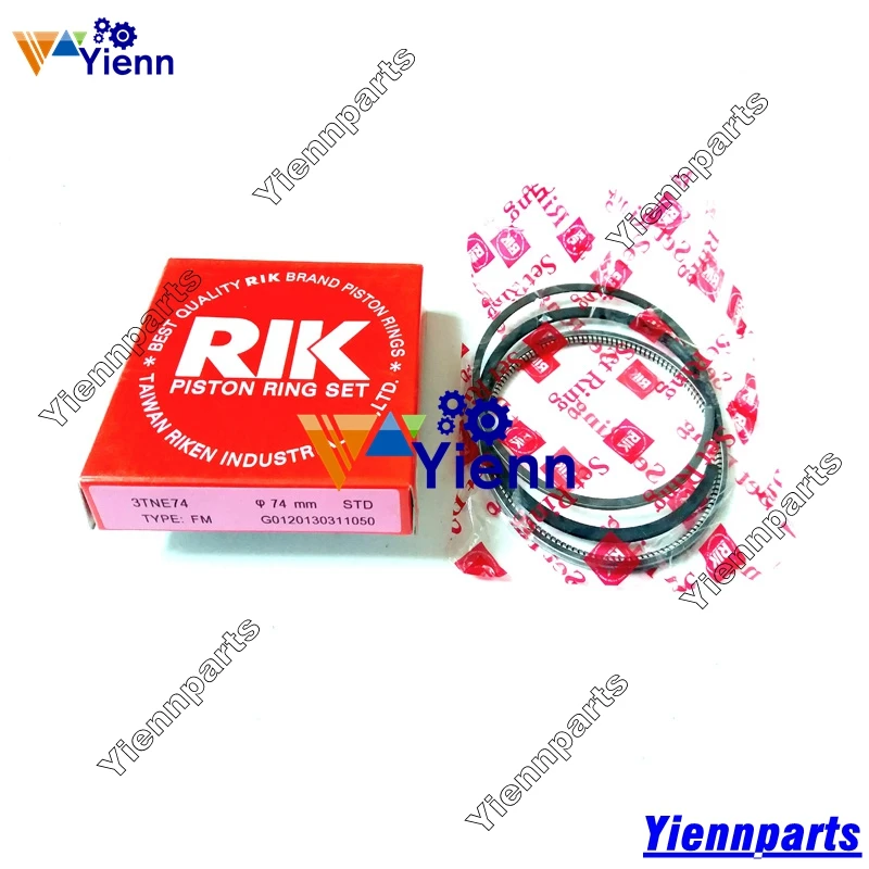 Комплект для восстановления экскаватора Yanmar 3D74E 3TNE74 Overhual|kit kits|kit dkit set |