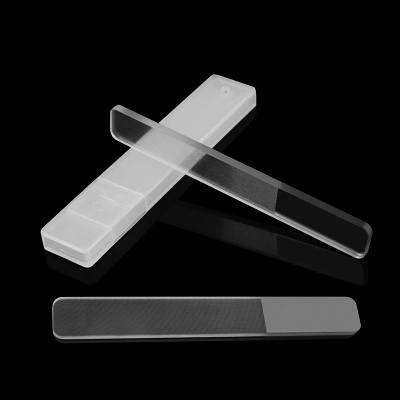 

1pc New Durable Nail File Tool Glass Buffer Sanding Polishing Grinding Nail Art Manicure Device for Professional or Personal Use
