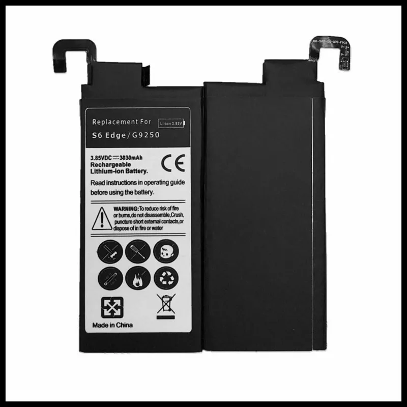 EB-BG925ABE S6 край батареи для samsung Galaxy S6 край G9250 G925F G925FQ G925S батарея s6 edge