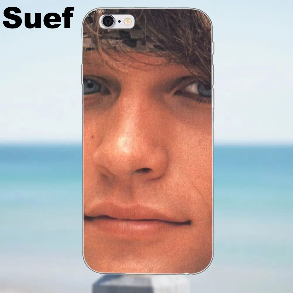 Suef популярный мягкий чехол Jon Bon Jovi для iPhone 4 4S 5 5S 5C SE 6 6S 7 8 Plus X Galaxy J1 J3 J5 J7 A3 A5 2016 2017 |