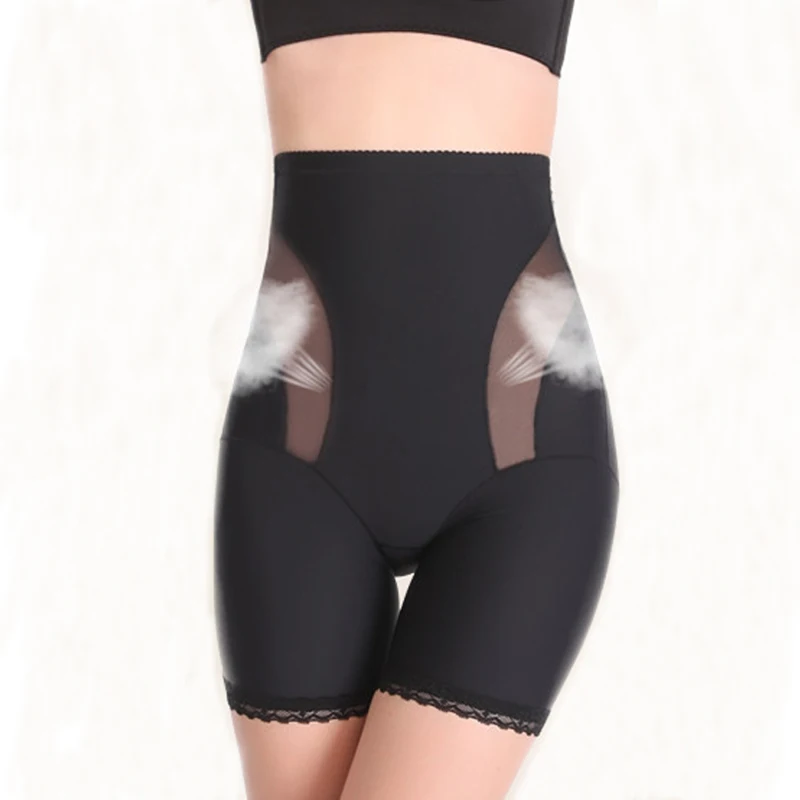 Женские Бесшовные Плюс Размер Высокая талия контроль моделирующее белье бедра