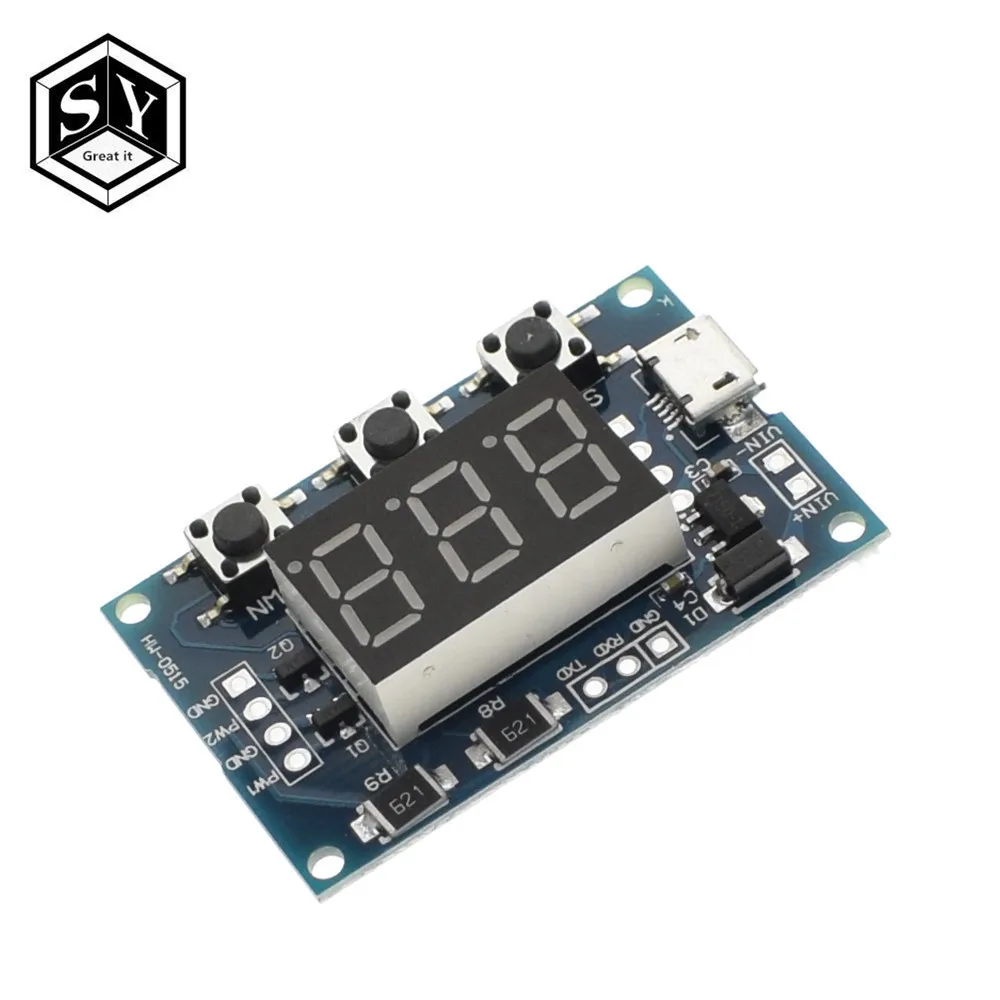 1 шт. DC5 30V/микро Usb 5 V Мощность независимый генератор pwm 2 канала двухсторонний