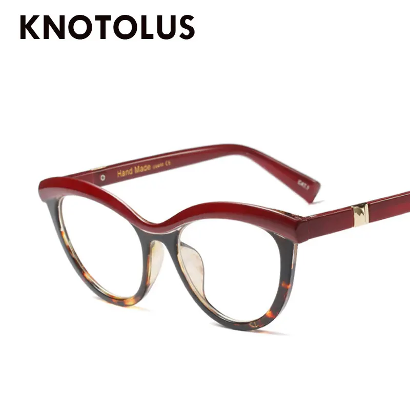 Knotolus брови Cateye очки оправа женские оптические модные компьютерные очки|Женские