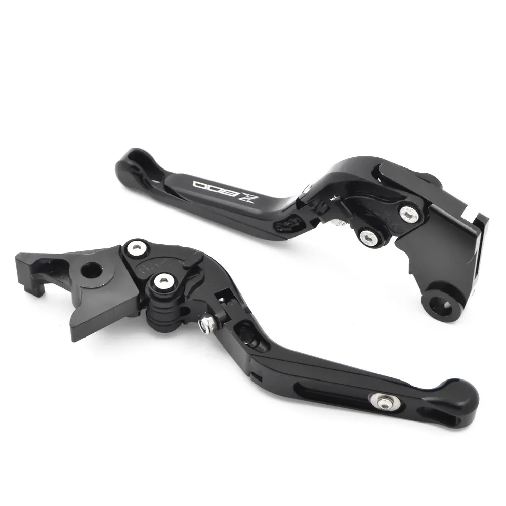 Full Black Levers Z 800 для Kawasaki Z800/E Версия 2013- мотоцикл Z800 тормоза сцепления Регулируемая Складная Выдвижная ЧПУ алюминиевые наборы рычагов - Цвет: Full Black Levers