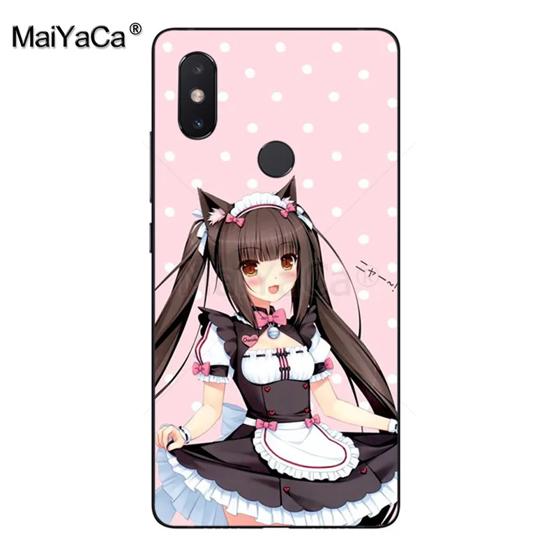 MaiYaCa аниме Неко и рисунком котика для девочек Kawaii мягкие ТПУ мобильный телефон