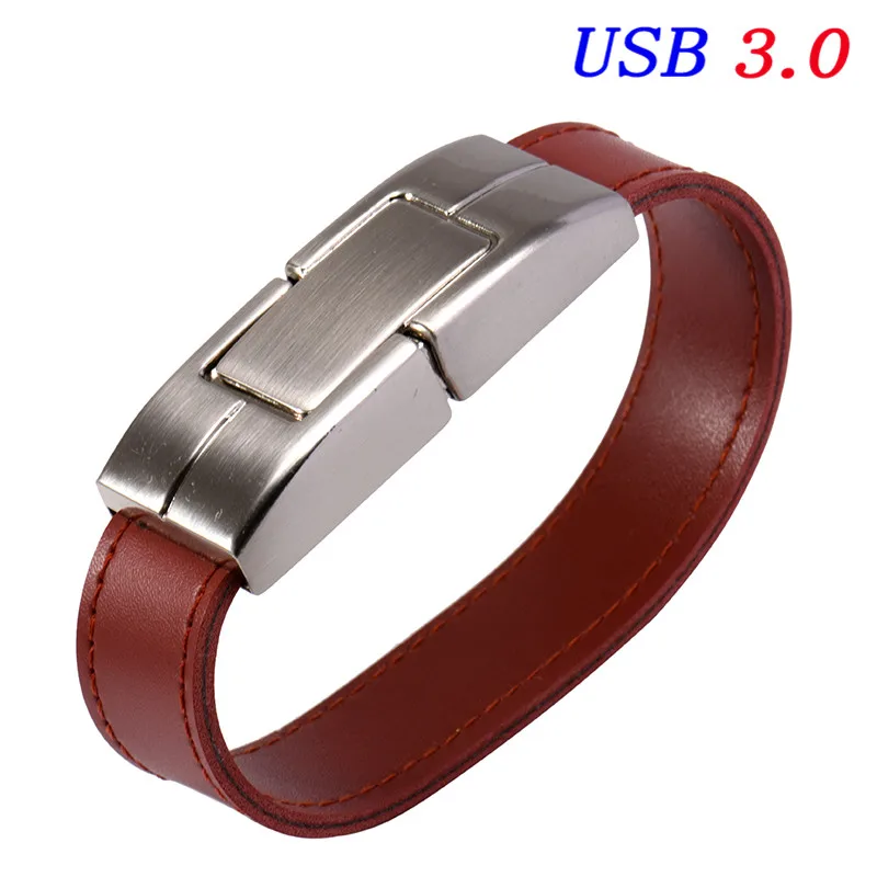 brown JASTER usb3.0 стиль коричневый/черный кожаный Модель 4 ГБ 8 ГБ 16 ГБ 32 ГБ 64 Гб памяти флэш-накопитель хороший подарок - Цвет: brown