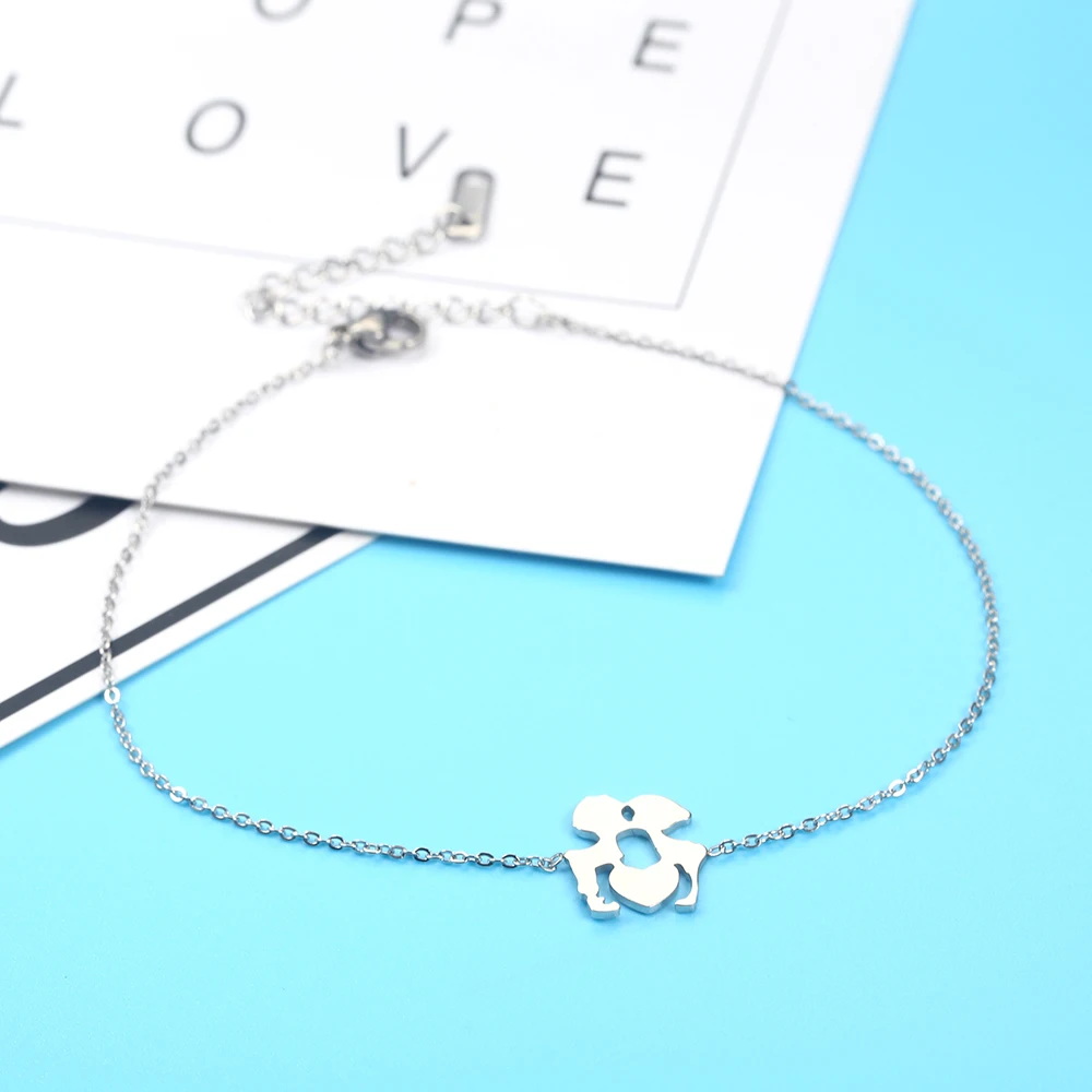 PUN пара лодыжек лодыжки браслет с черепахами на ногах для женщин Сандалии Босиком