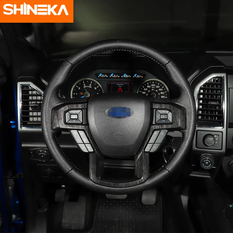 Автомобильная приборная панель SHINEKA комплект наклеек на руль с креплением
