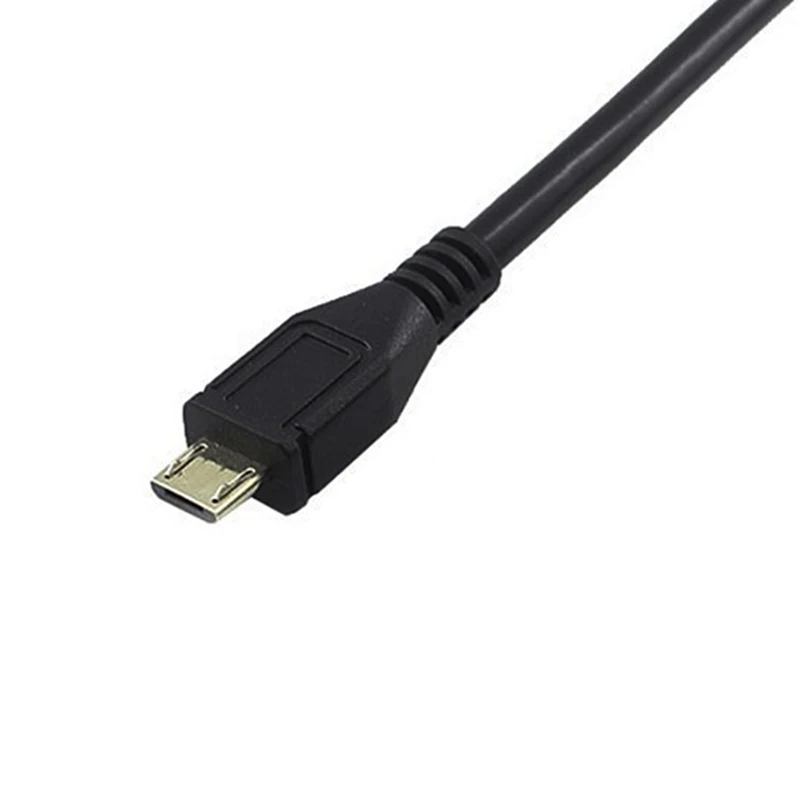 30 см 50 микро USB удлинитель линия 2 0 папа к женскому панельному креплению Кабель |