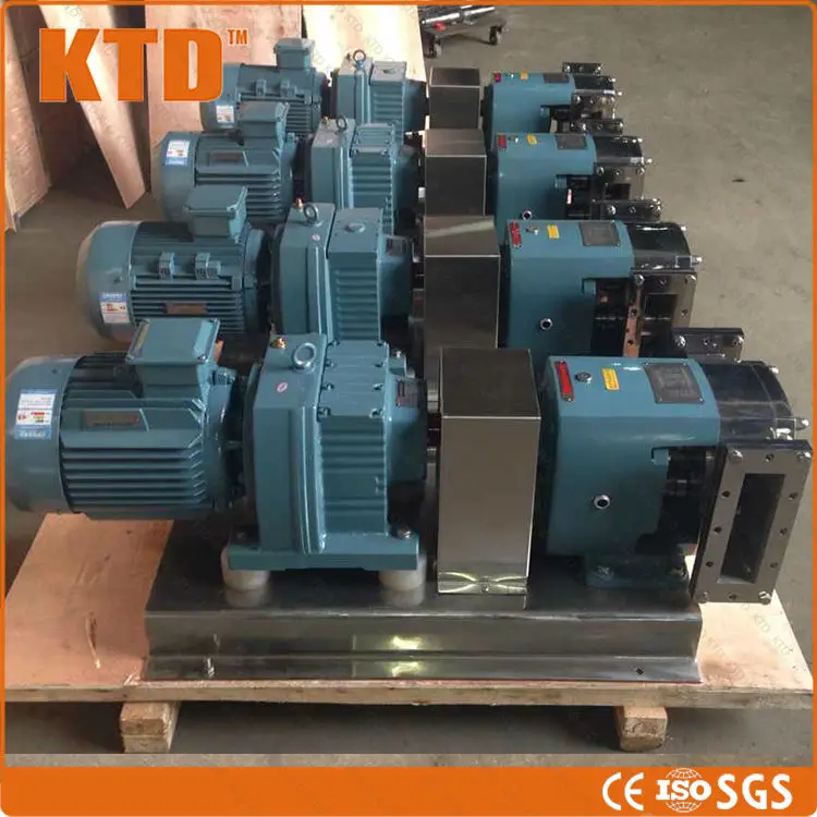 300-800л/ч CE GMP ISO косметический пищевой химический крем роторный лепестковый насос роторный насос кулачковый насос