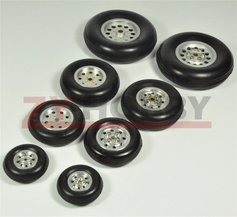 1 пара 3 5 дюймовые твердые резиновые колеса с Alu Hub &quotдля RC Airplane H25mm NEW|rubber wheel|wheel for rc