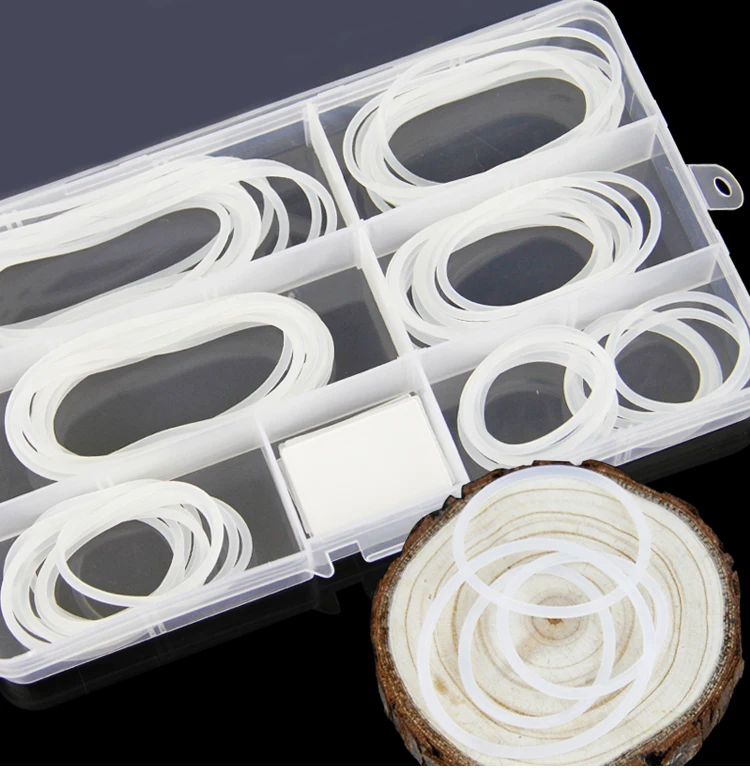 

outer diameter 30-60mm] coarse 2mm silicone seal O ring set of water pipe air conditioning pipe seal ring.