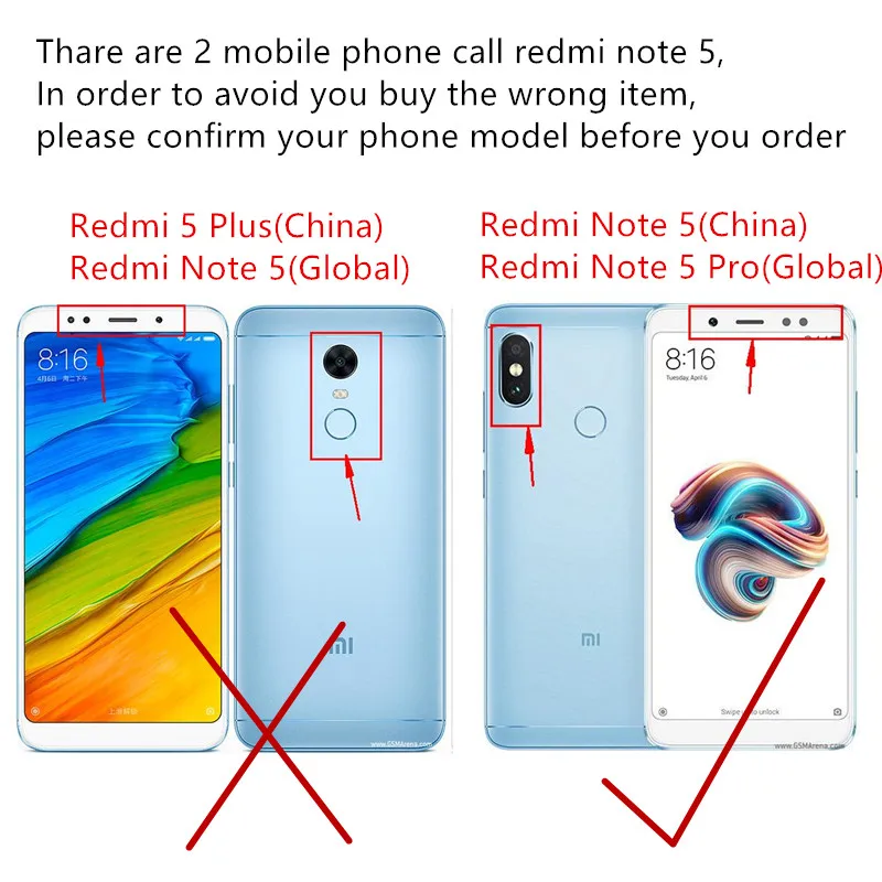 

YILIZOMANA Mobile Phone Rear Door Housings Parts Case For Xiaomi Redmi Note 5 Pro Replacement Battery Back Cover Free Tools