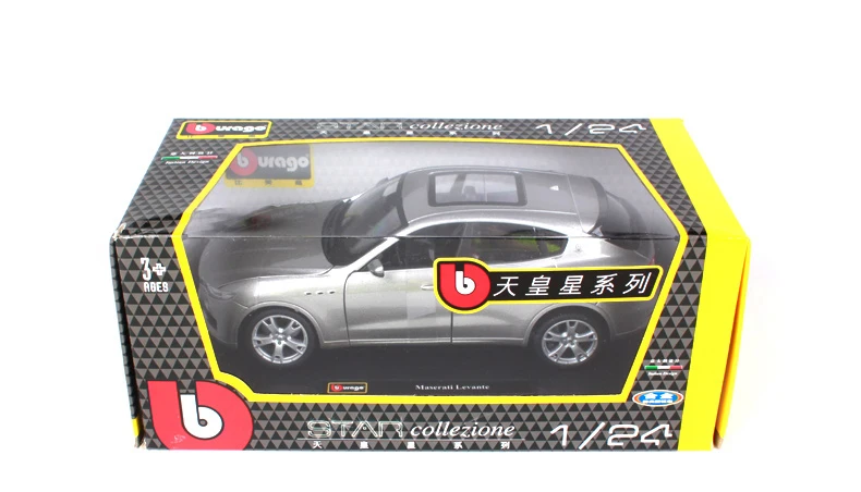 Maisto Bburago 1:24 Maserati LEVANTE внедорожник литья под давлением автомобилей модель игрушки для детей подарки на день рождения с Оригинальная коробка