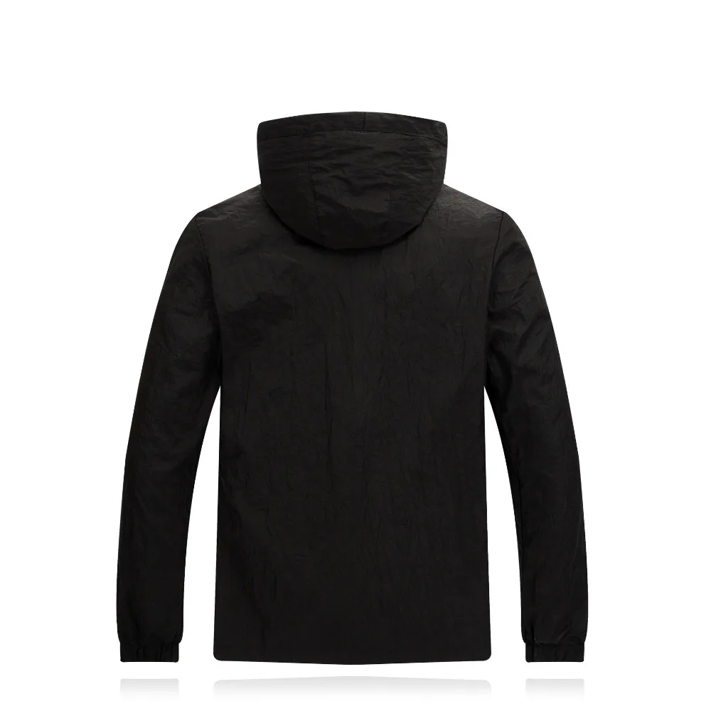 MINWLJ бренд плюс размер 3XL 4XL 5XL 6XL 7XL 8XL с капюшоном воротник Модная весенняя куртка