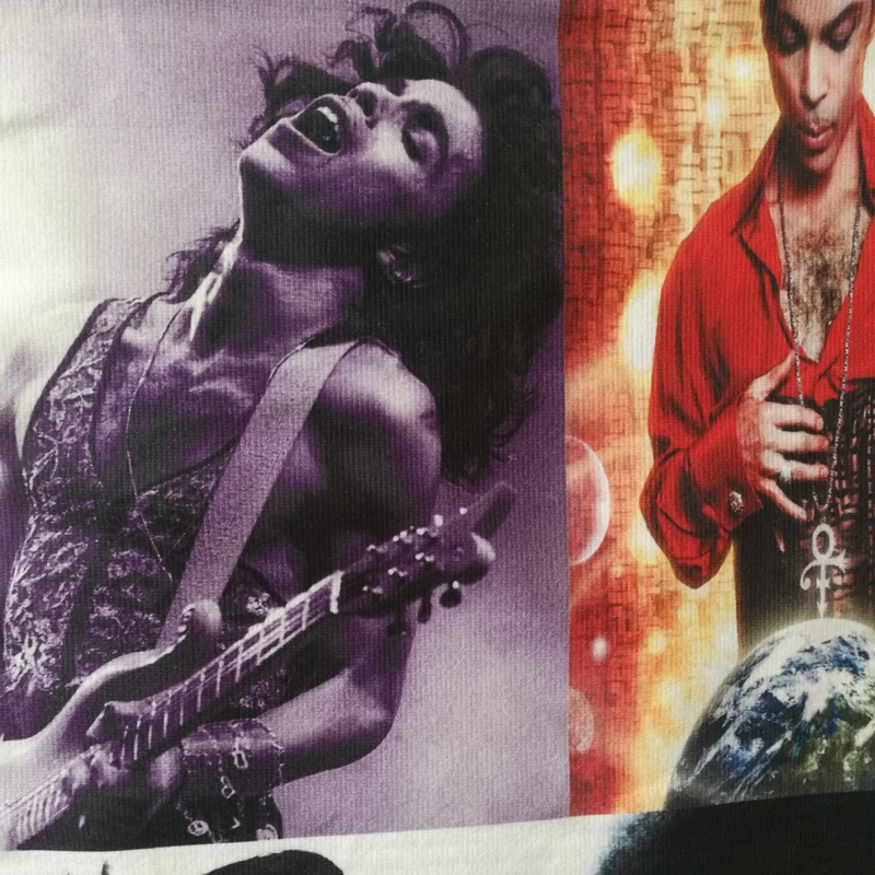 Популярное пляжное полотенце с коллажем принца Роджера Нельсона для путешествий